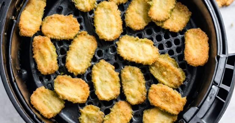 How to Reheat Fried Pickles in an Air Fryer